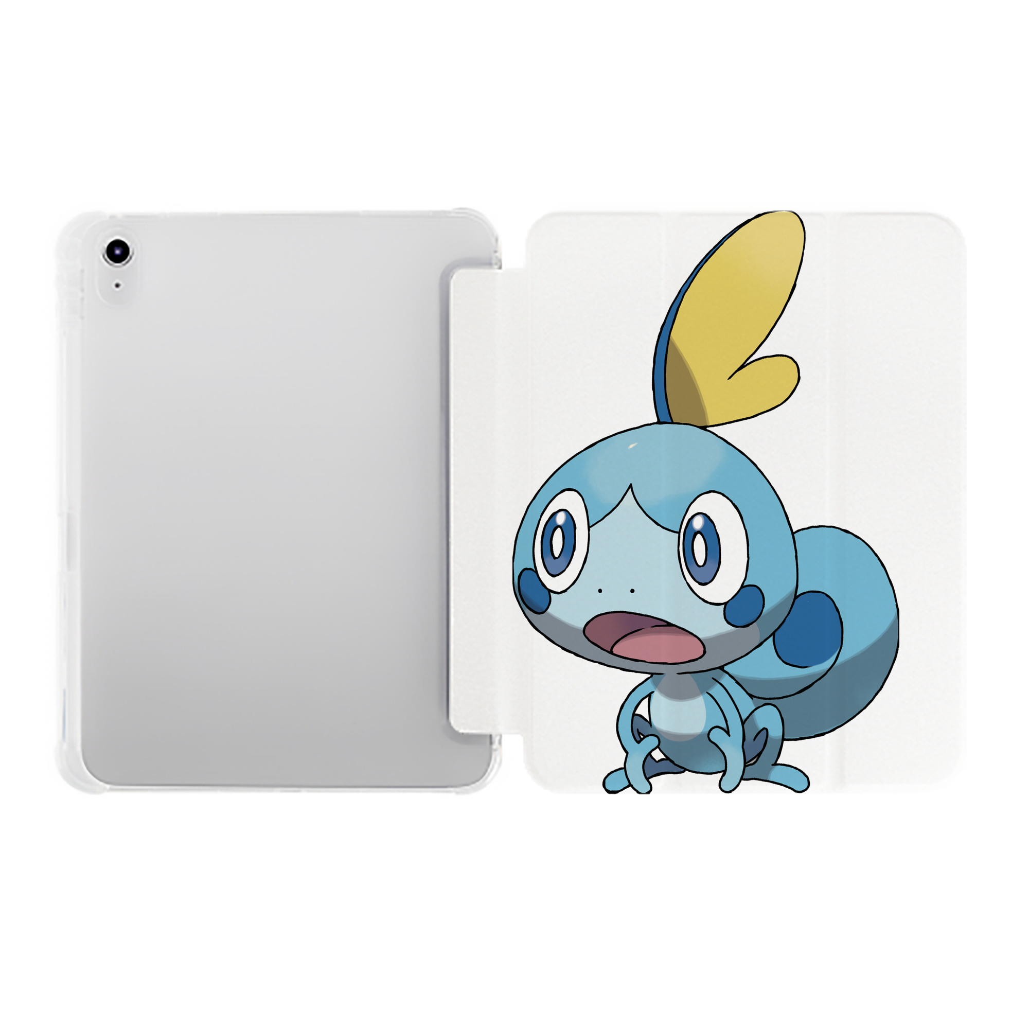 （画像用） ポケットモンスター Pokémon IPad ケース ペン収納付き 三つ折りスタンド PUレザー×シリコン 対応機種9.5/10.5/10.9インチ